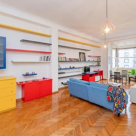 Apartment Mondrian Style House Milan