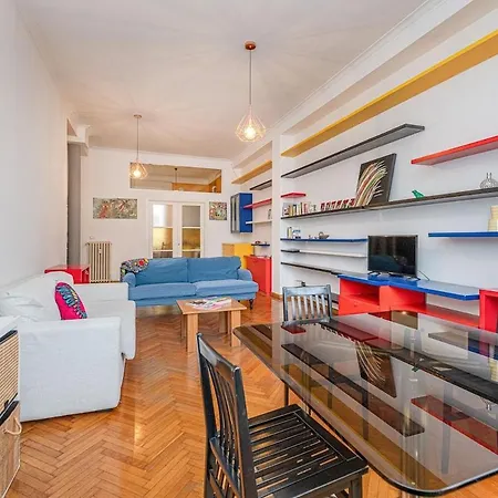 Apartment Mondrian Style House Milan