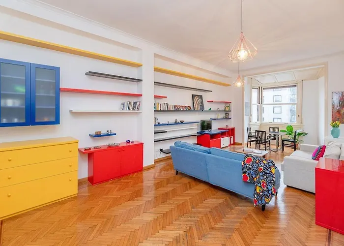Apartment Mondrian Style House Mailand